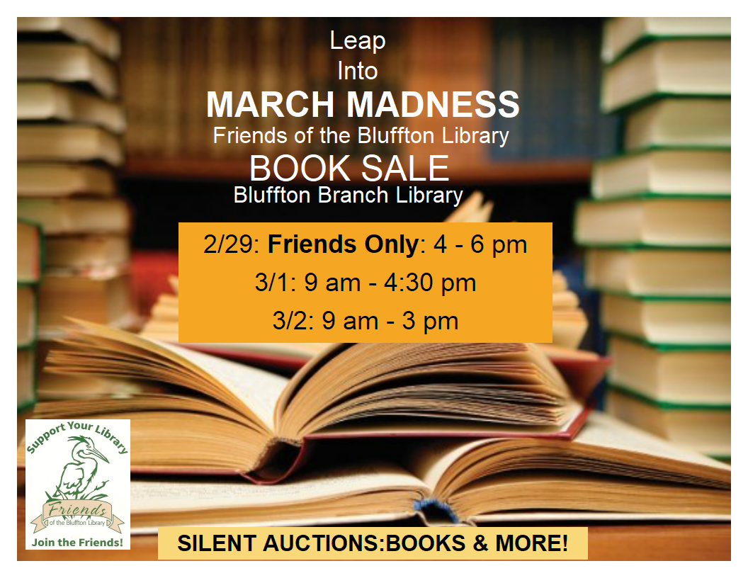 FOBL Book Sale & Silent Auction! Feb 29th~Mar 2nd, 2024 | Friends of ...